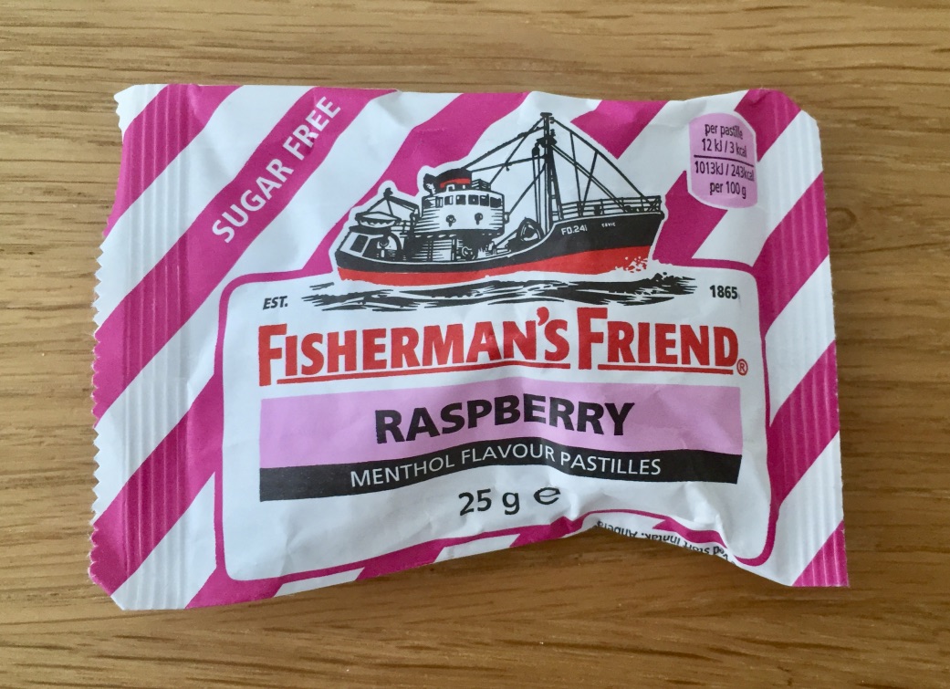 Fisherman’s Friend – Raspberry – The Little Food Blog